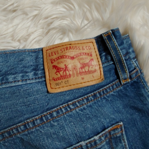 Levi's Denim - Levi's 501 Buttonfly Distressed Jeans